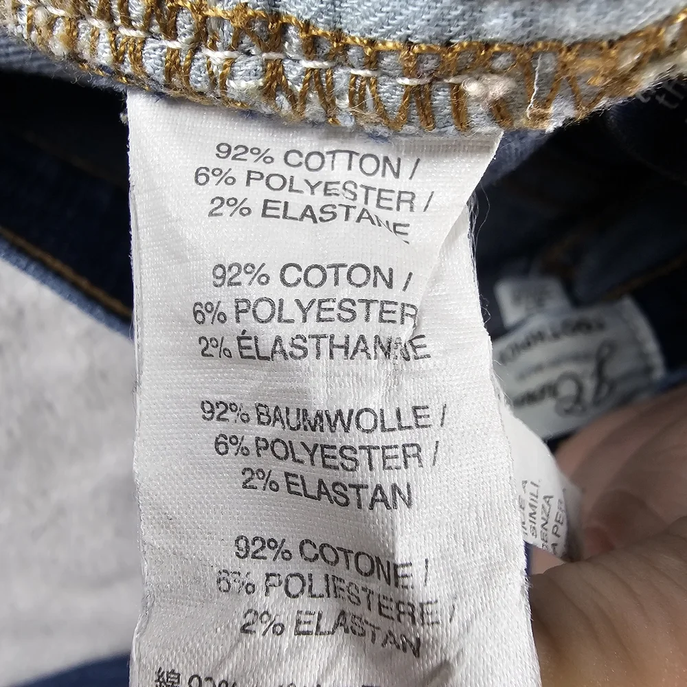 J. Crew Toothpick Ankle Blue Denim Jeans Womens Size 27 - Picture 8 of 12